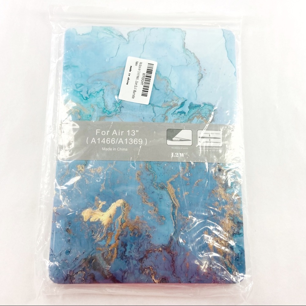 MacBook Air 13” Hard Cover Blue Marble - Picture 5 of 5